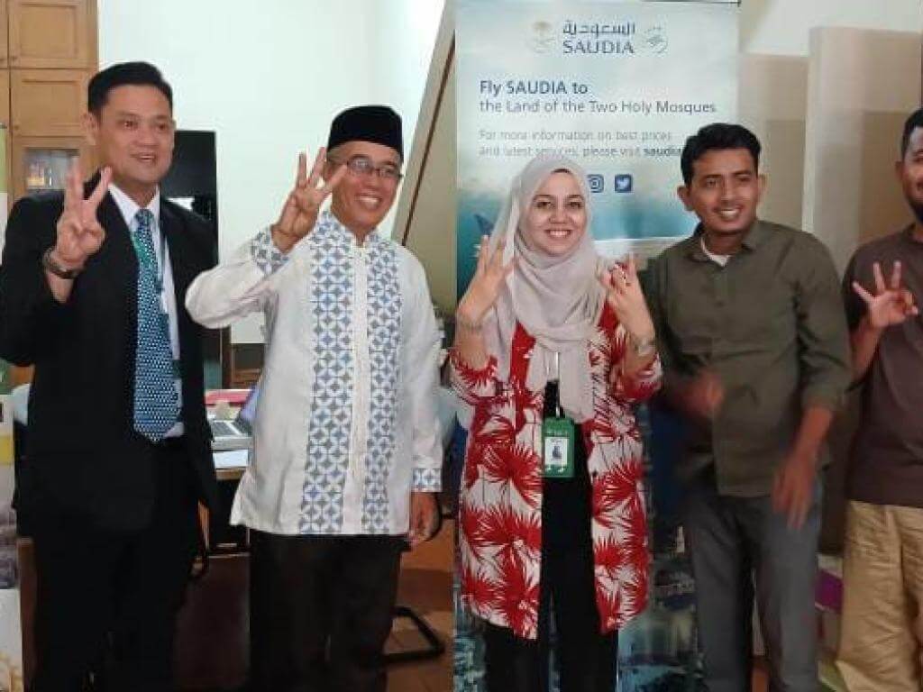 TAMU DARI SAUDIA AIRLINE