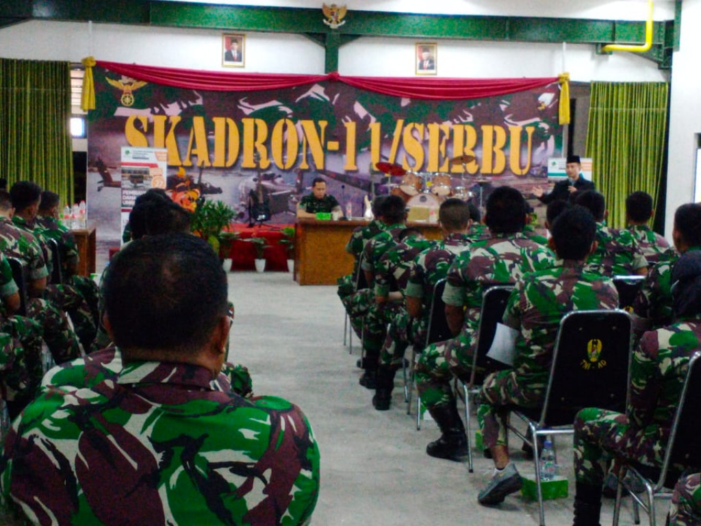 SOSIALISASI SKADRON-11/SERBU
