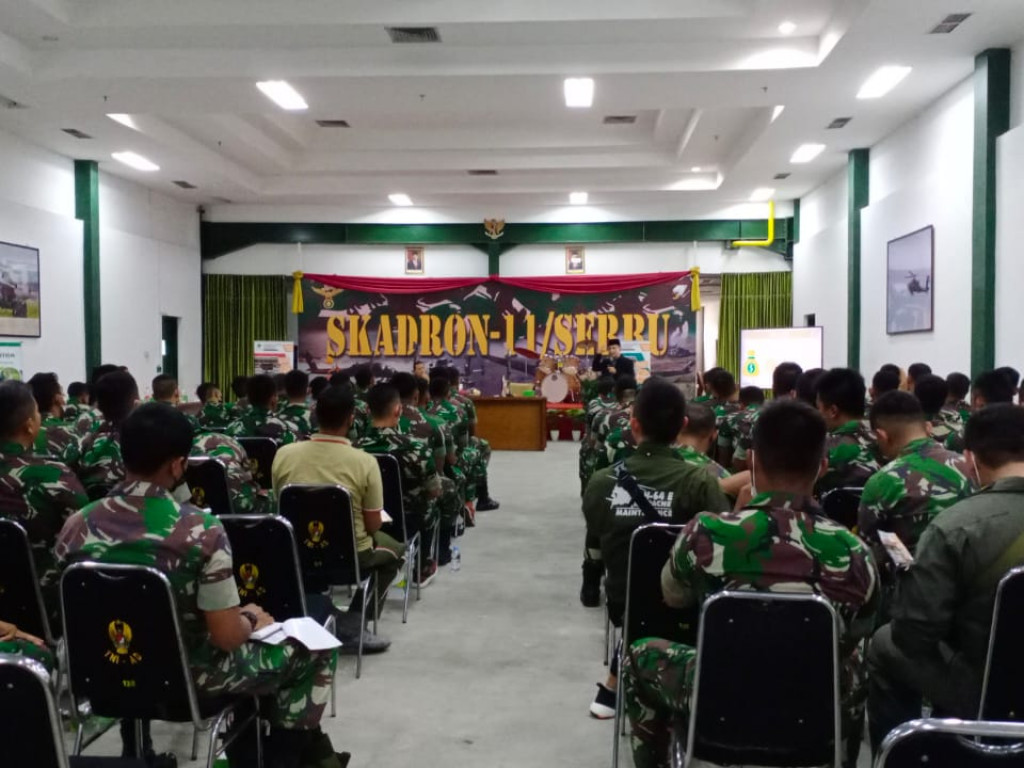 SOSIALISASI SKADRON-11/SERBU