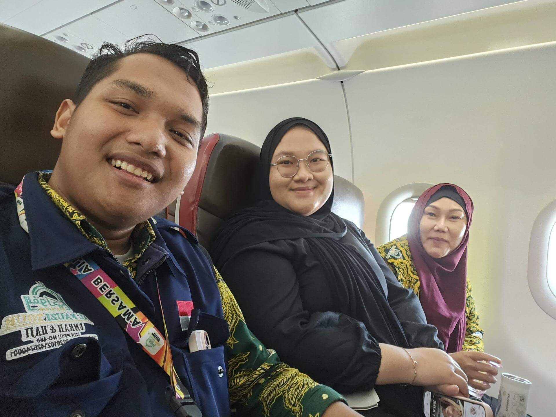 2 jamaah dari jakarta menuju Kuala Lumpur