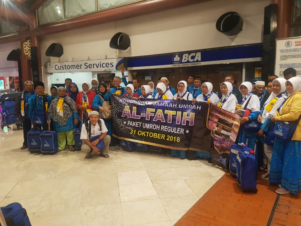 Keberangkatan 31 Oktober 2018