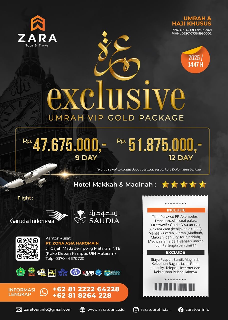 UMROH EXCLUSIVE ZARA 2025