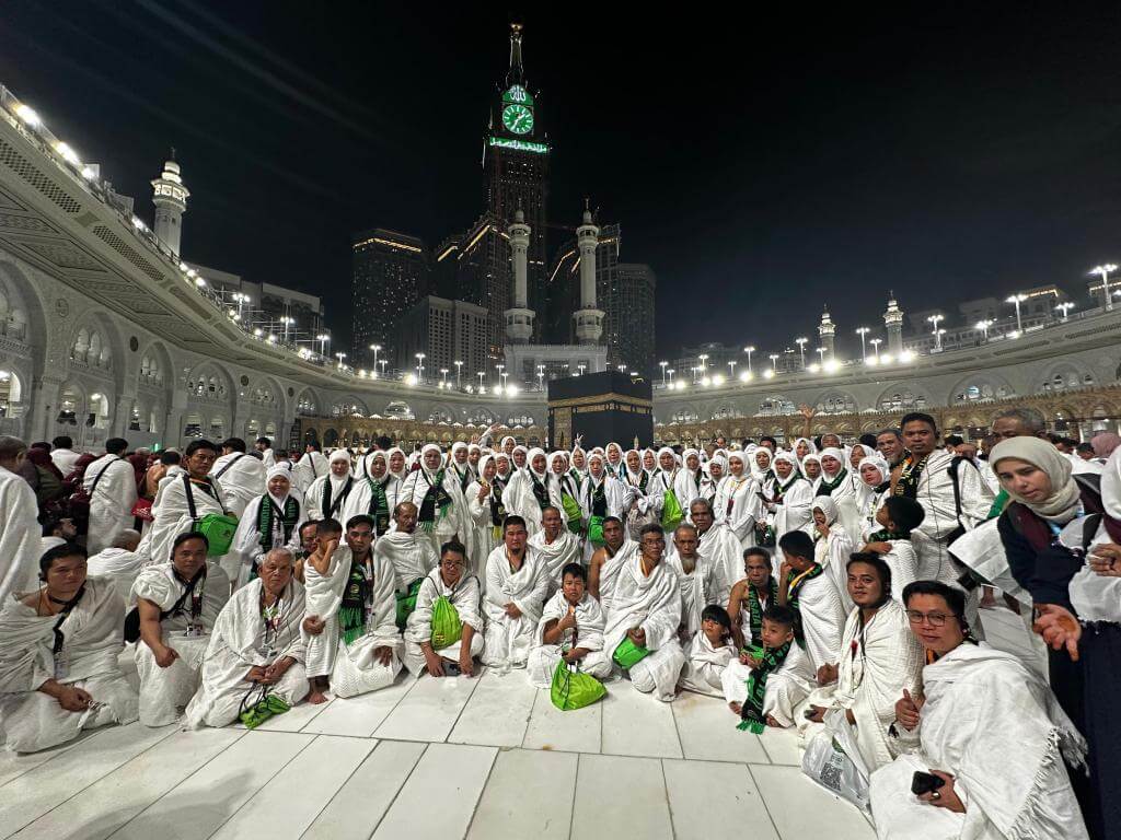 Dokumentasi Jamaah Setelah Tawaf