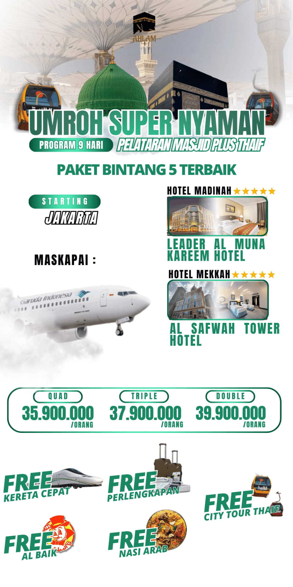 Banner Umroh Super Nyaman