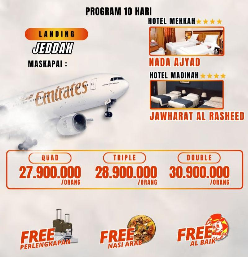 Umroh Plus Dubai Meriah