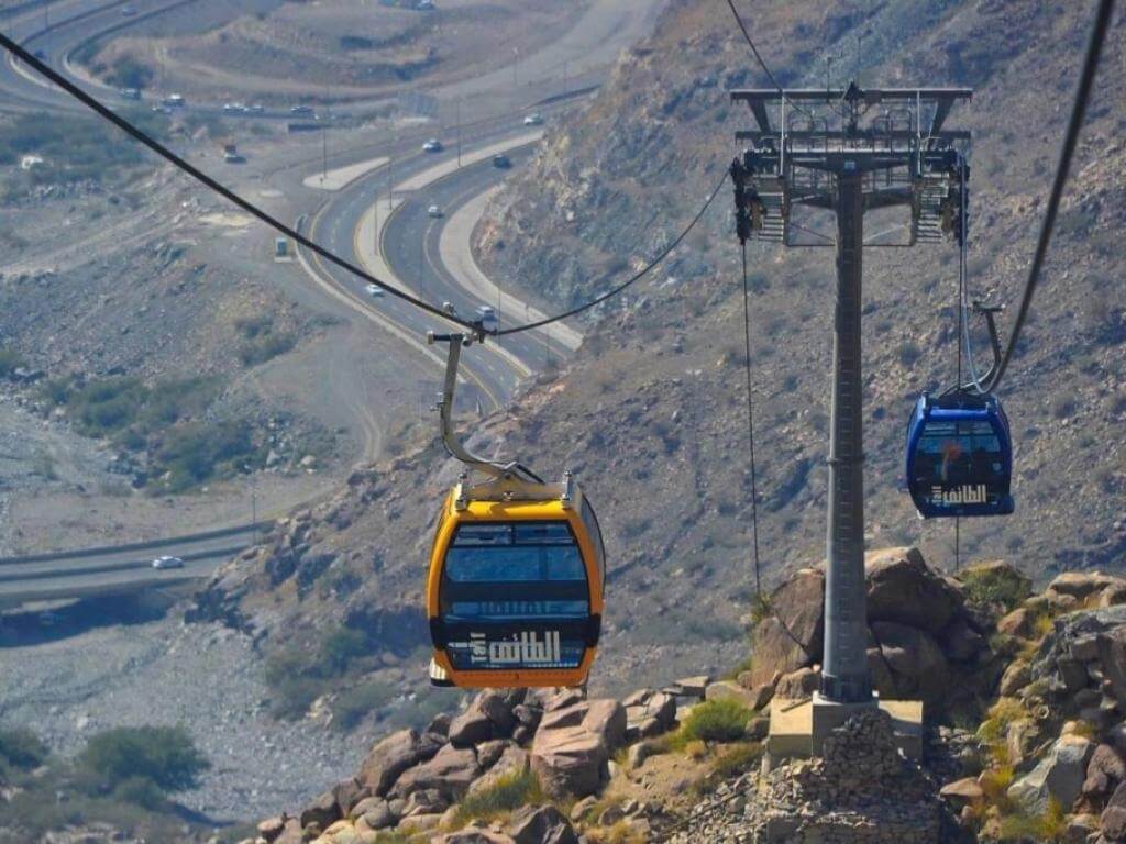 Kawasan Pegenungan & Kereta Gantung Al Hada