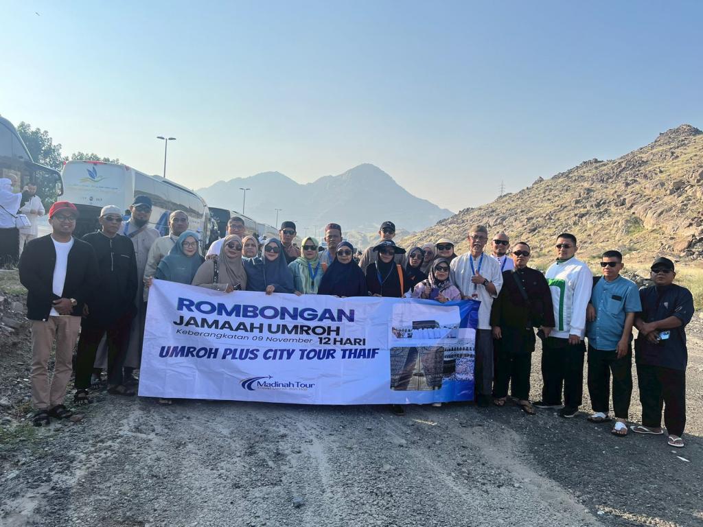 Jamaah Umroh Plus City Tour Thaif Madina Tour 9 November 2024