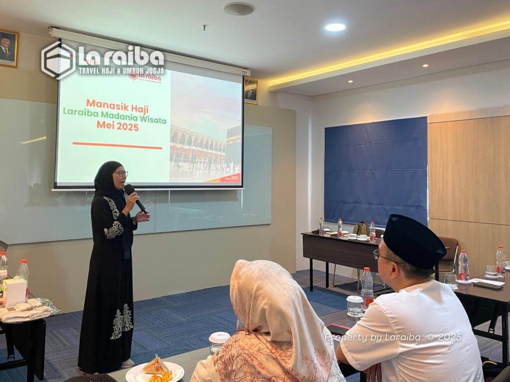 Jamaah manasik haji 2025 mempraktikkan tata cara ibadah haji