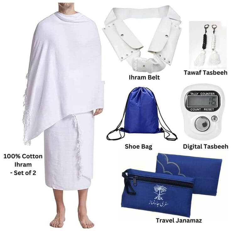 perlengkapan umroh, perlengkapan umroh dari travel, perlengkapan ibadah, alat ibadah umroh.jpg